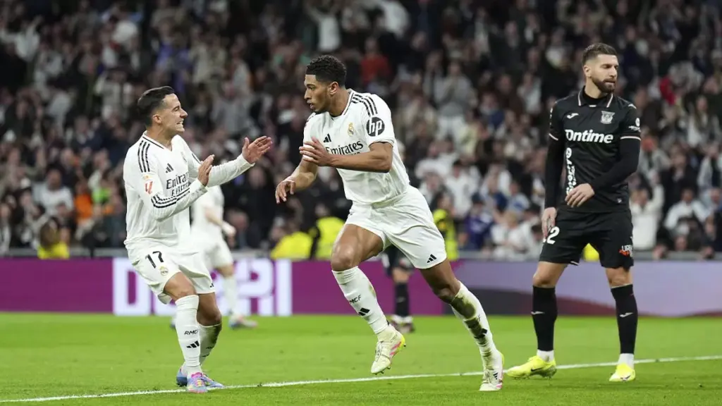 Real Madrid 3-2 Leganés: armed robbery at the Bernabéu to keep LaLiga ‘alive’