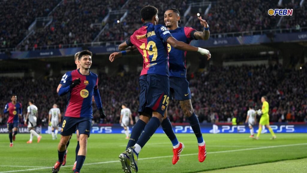 Raphinha: the best Brazilian scorer in the history of the Champions League and Barça