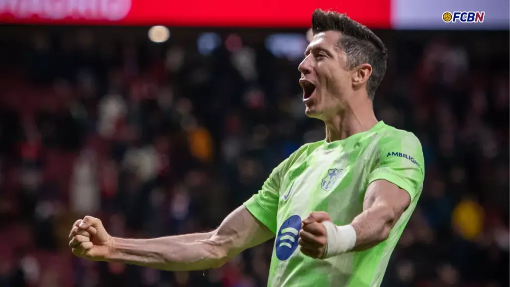 The ‘Pichichi’ Lewandowski doesn’t miss: his goal started Barça’s comeback