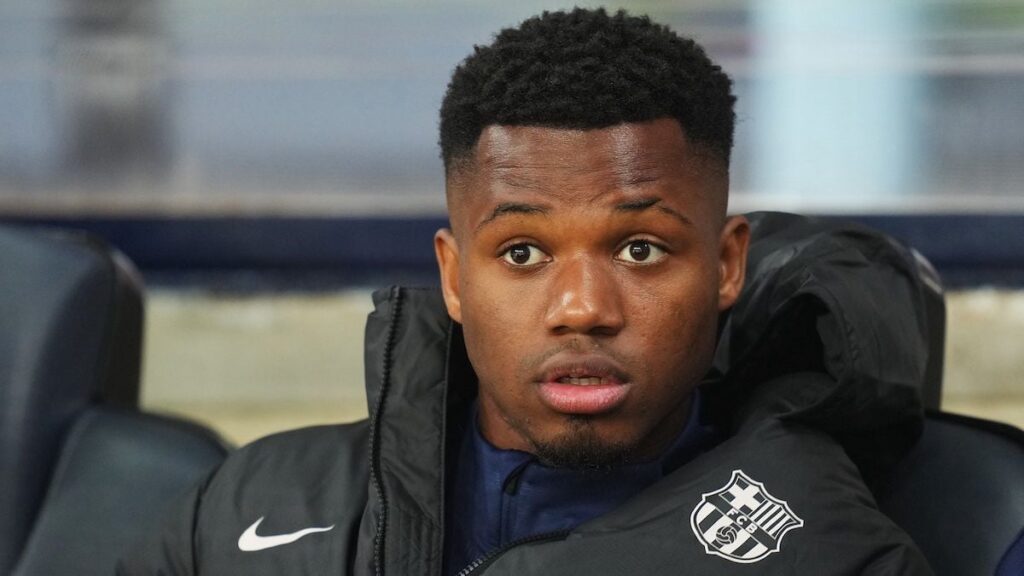 Ansu Fati’s rage outburst as Barça played LaLiga against Celta