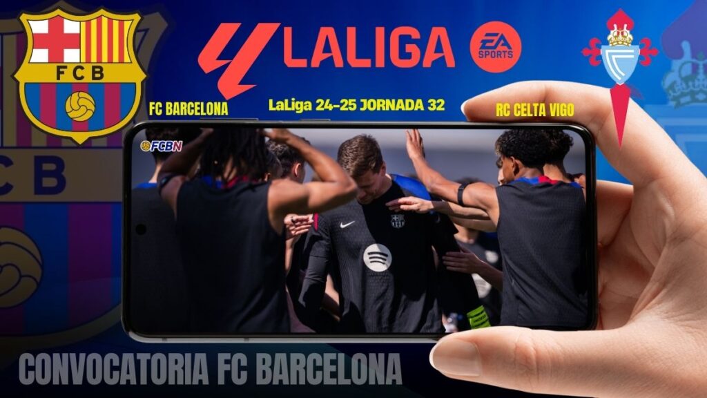FC Barcelona squad list vs. Celta – LaLiga 2024/25