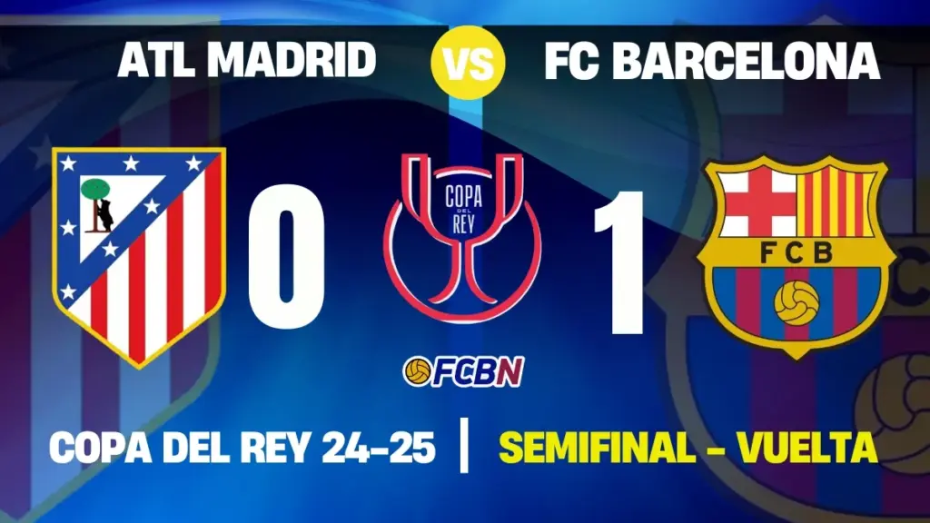 Atlético de Madrid 0-1 FC Barcelona: Cup Finalists and Dreaming of the Treble!