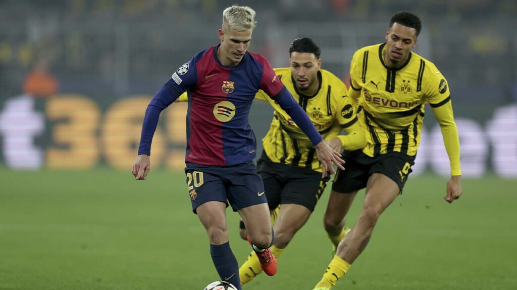 Good news! Dani Olmo will return to the squad against Dortmund