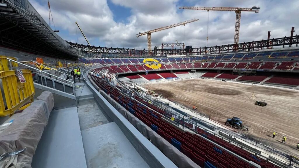 The future of Spotify Camp Nou: Unpublished images and new progress in the works Check it out now!