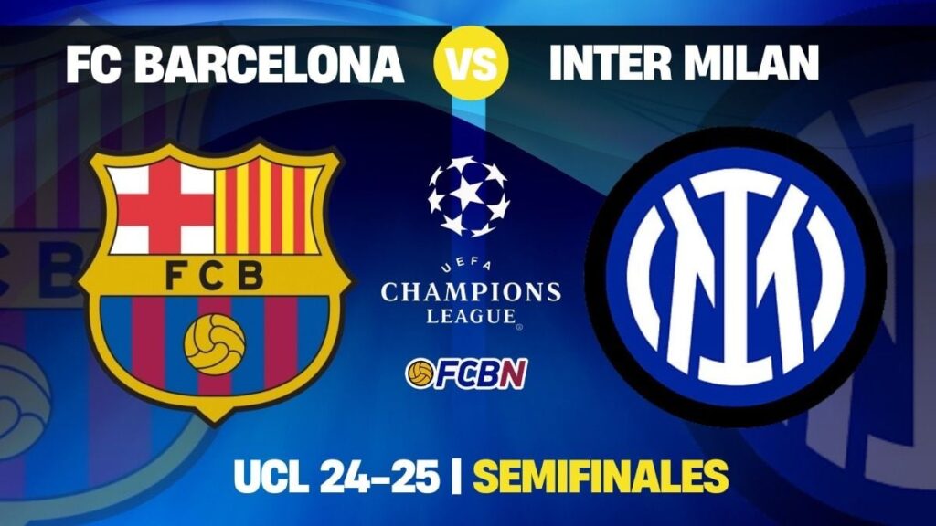 Tickets on sale for the Champions League Semifinal 2024-25: FC Barcelona vs Inter Milan!