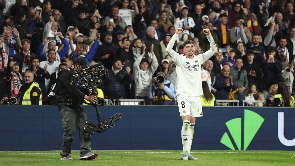 Real Madrid 1-0 Athletic: a great goal by Fede Valverde saves the Whites at the last minute