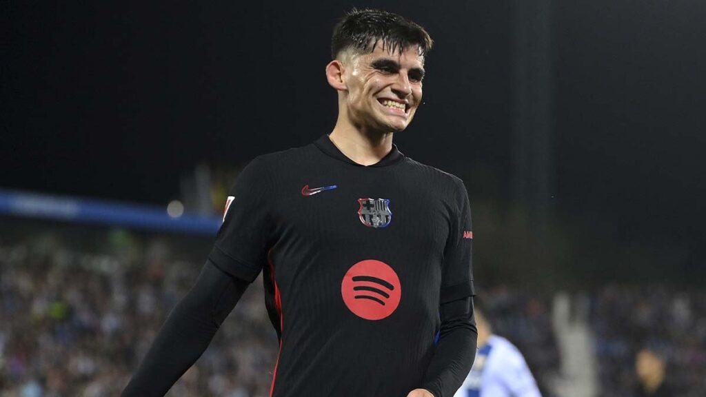 Gerard Martín responds to Flick’s confidence with another great match in Butarque