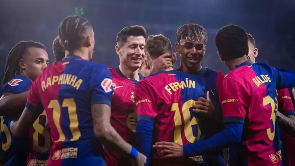 The fact that makes clear the wide scoring capacity of FC Barcelona