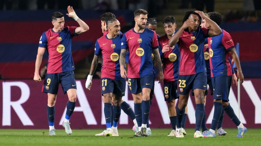 Five Barça players have scored 10+ goals this season