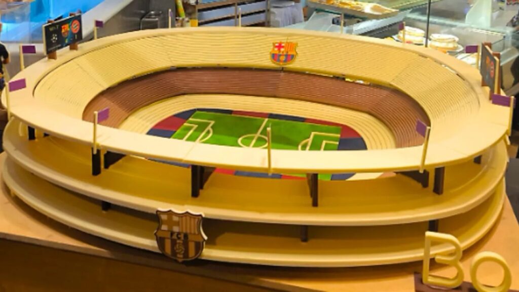Camp Nou Turns into Chocolate: The Spectacular Easter ‘Mona’ Sweeping Barcelona