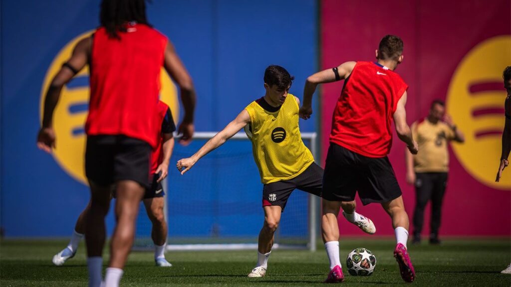 Champions League: Barça begins preparing for the match against Inter despite the blackout
