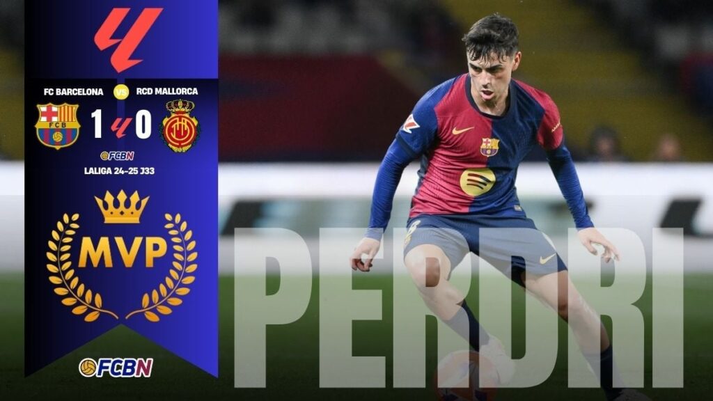 Pedri dazzles: MVP and masterful display in FC Barcelona vs Mallorca