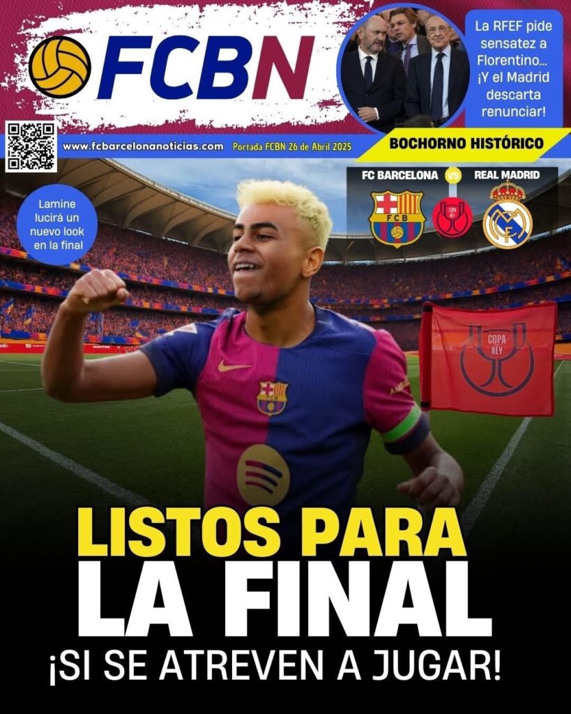 FCBN Cover 04/26/2025: READY FOR THE FINAL IF THEY DARE TO PLAY!