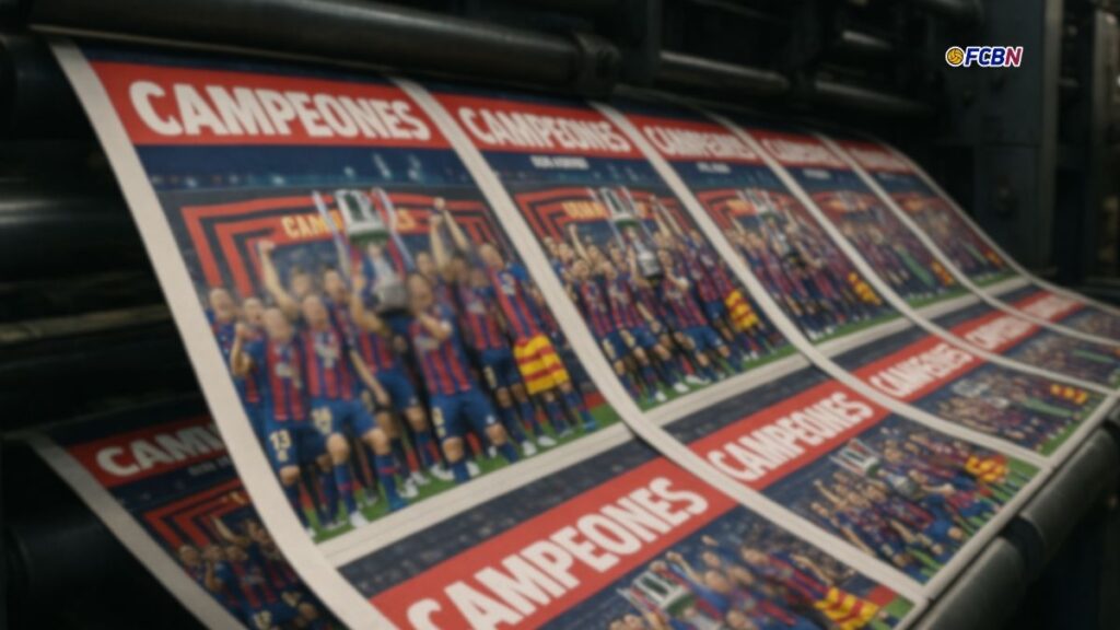 Barça Cup winners: This is how the Spanish and international press describe the Barça title