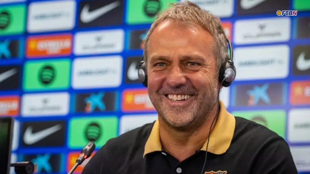 Flick, before the Leganés-Barça match: “I work at the best club in the world and I enjoy it every day”
