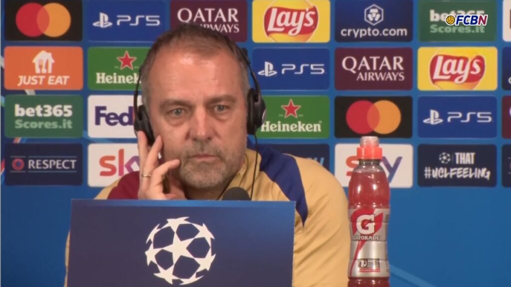 Flick trusts Barça before the Champions League semi-final against Inter: “We want to enjoy and compete”