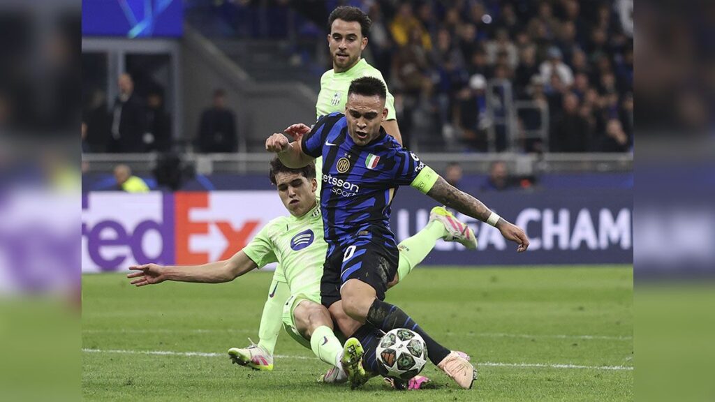 A robbery of Barça? Marciniak messes up again in the Champions League with a penalty by Cubarsí