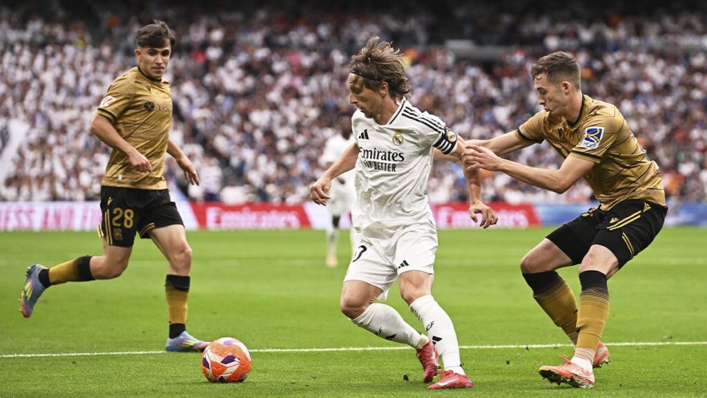 Real Madrid 2-0 Real Sociedad: white victory in a day of farewells at the Bernabéu
