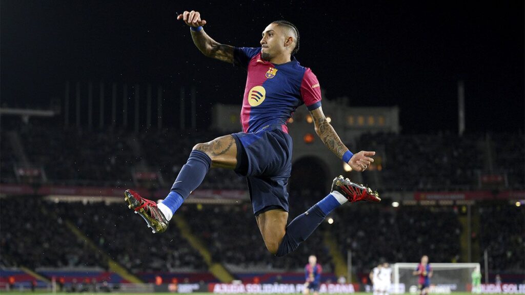 Raphinha remains in Ballon d’Or mode: 55 goals produced with Barça in 24/25!