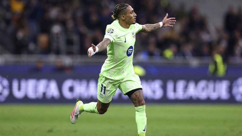 Raphinha Ballon d’Or: Champions League top scorer