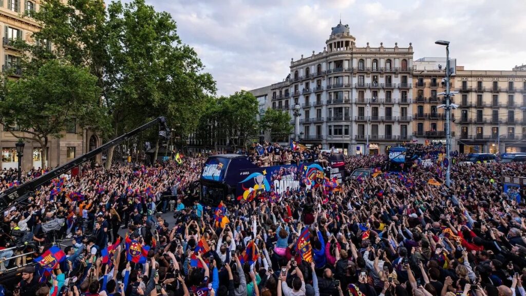 Barça will celebrate the NATIONAL TREBLE 2024/25 with a grand parade and a final party in Montjuïc