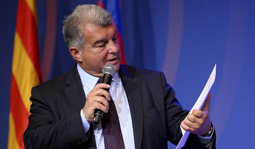 Laporta clarifies Barça options for Nico Williams in Senate