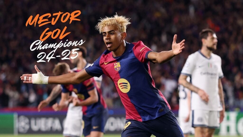 Lamine Yamal’s great goal against Inter, the BEST of the 2024/25 Champions League