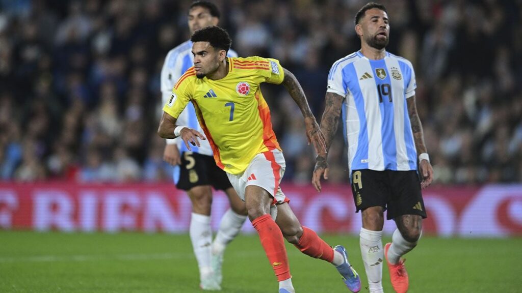 Luis Díaz shines against Argentina: top scorer of the World Cup qualifiers