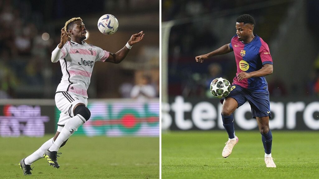 Monaco dreams of signing Ansu Fati and Paul Pogba