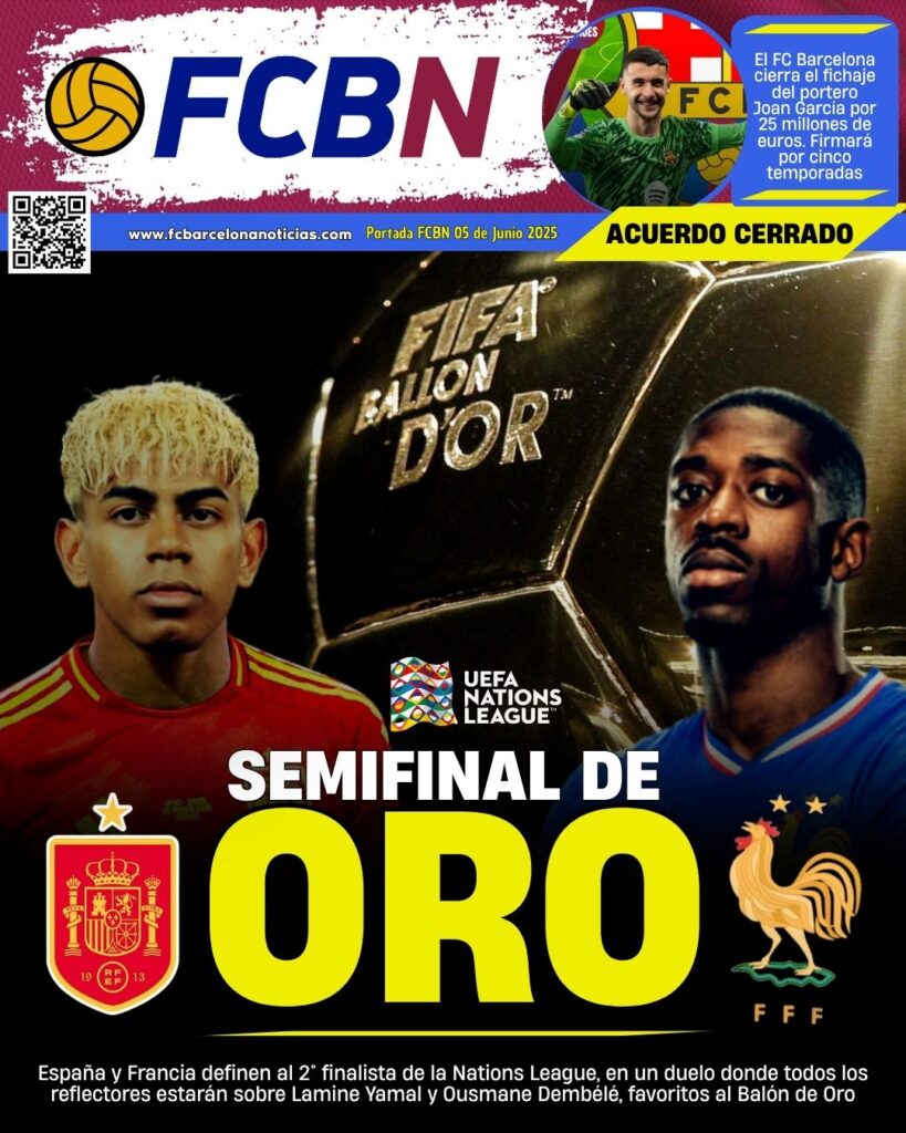 FCBN Cover 06/05/2025: GOLDEN SEMIFINAL