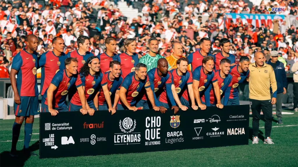 The Barça Legends were held scoreless in Argentina
