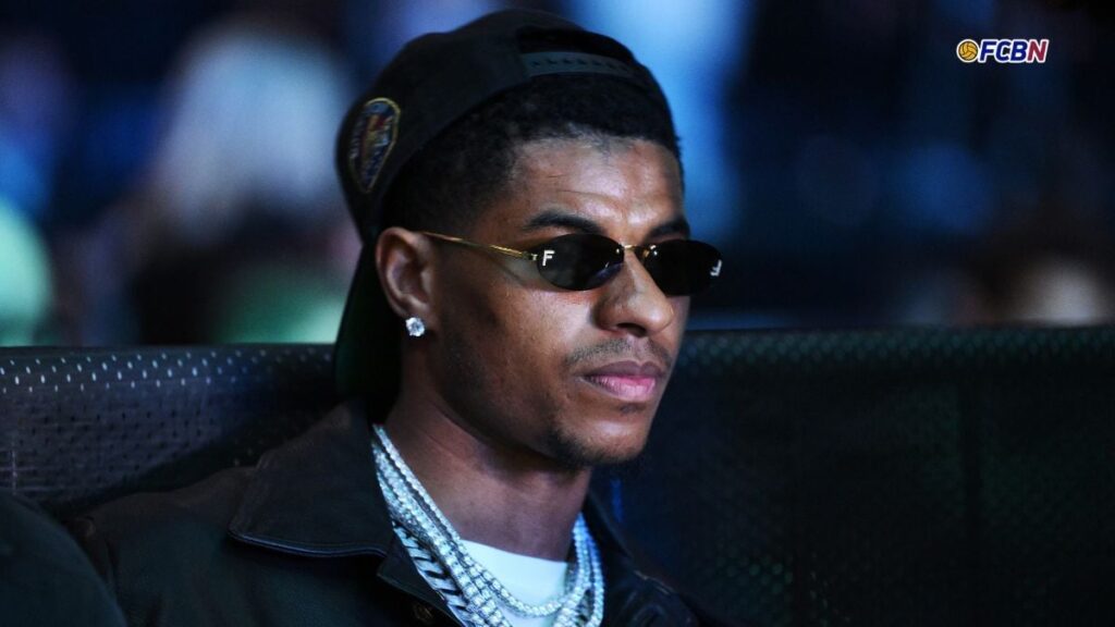 When and where will Marcus Rashford be presented by FC Barcelona?