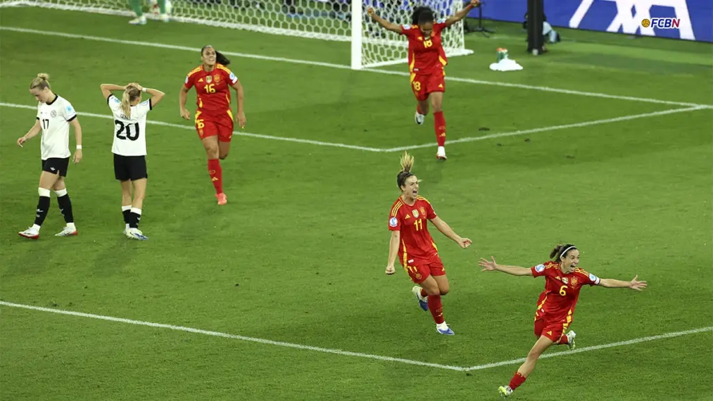 Germany 0-1 Spain: a great goal from Aitana keeps the Euro Cup dream alive