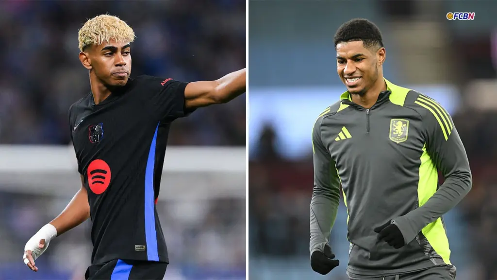 Lamine Yamal welcomes Rashford and receives praise from an English legend