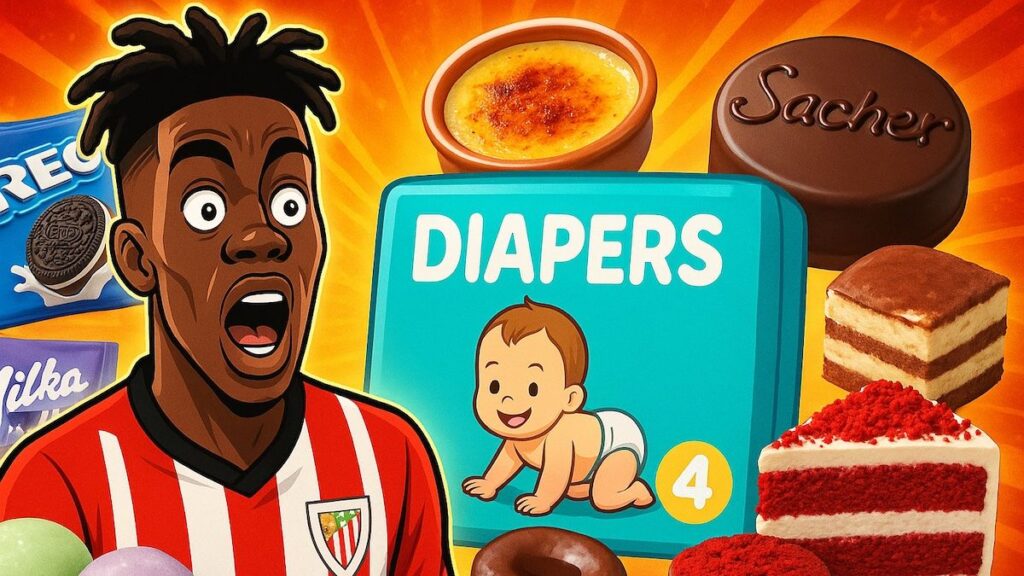 Nico Williams: Athletic, NO to Barça, diapers, Milka & Oreo