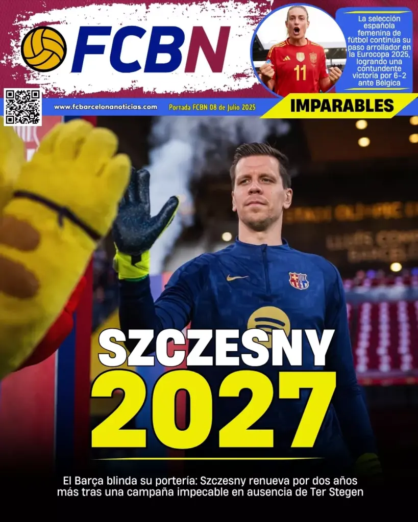 FCBN Cover 07/08/2025: SZCZESNY 2027