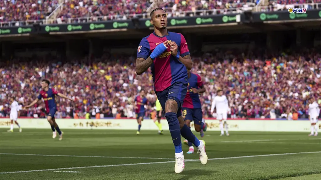 Raphinha celebrates three years at Barça: these are his records