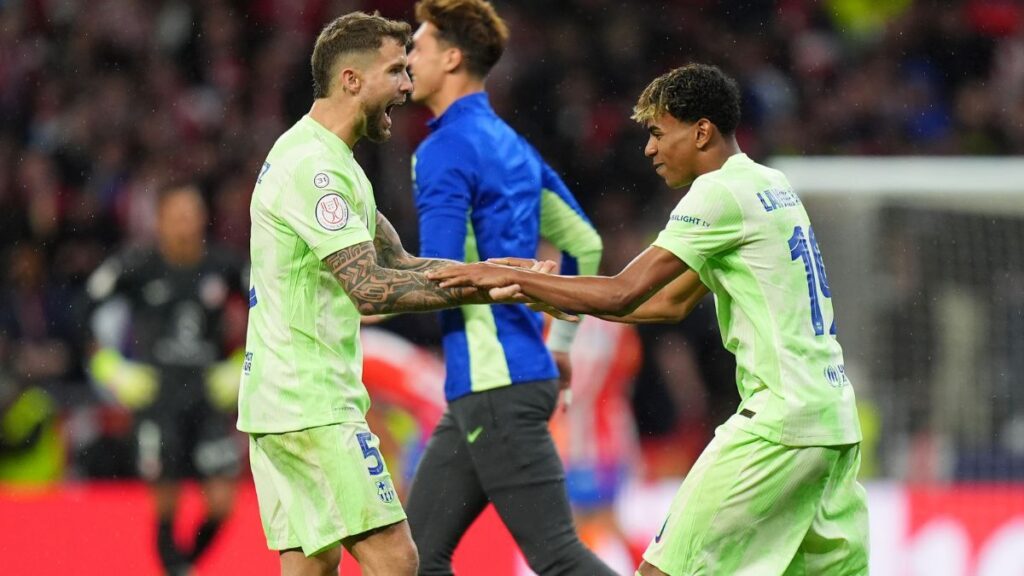 Farewell to Iñigo Martínez at Barcelona: first words from the Basque player and message from Lamine Yamal