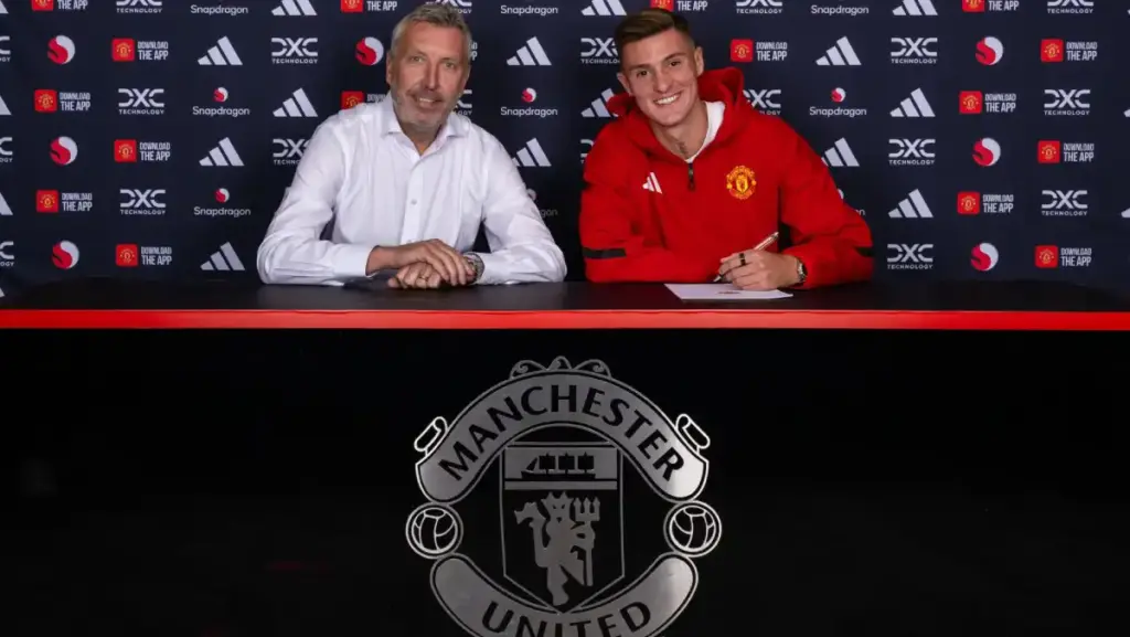 OFFICIAL: Sesko is now a new Manchester United player until 2030