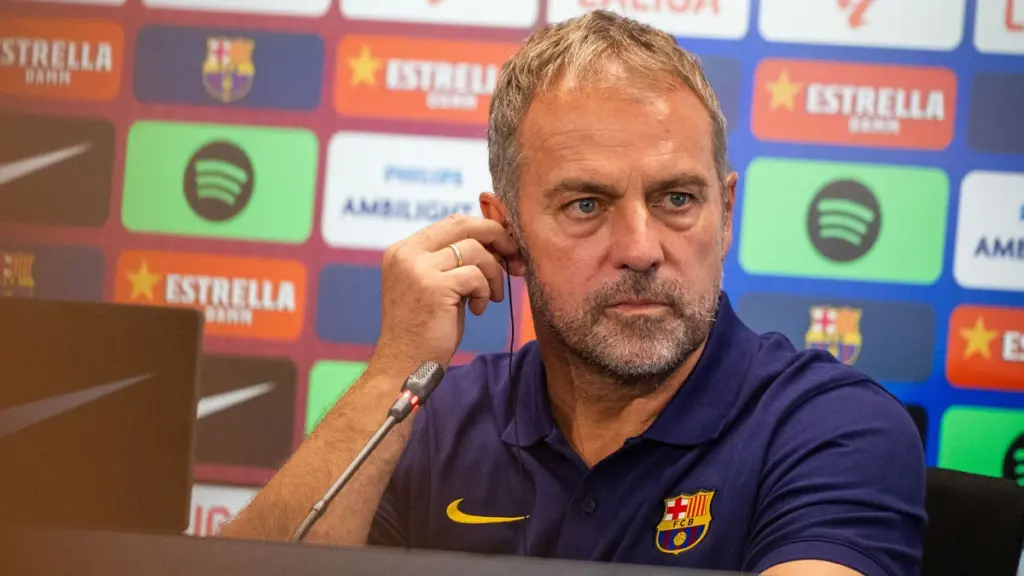 Hansi Flick bets on Fermín’s continuity and reveals Gavi’s physical condition