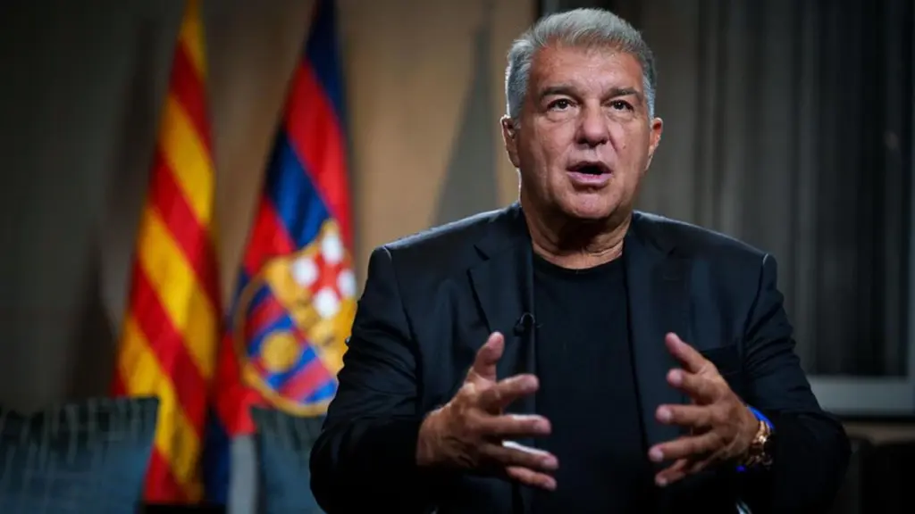 Laporta approves the new Champions League format and dreams of a Barça-PSG!