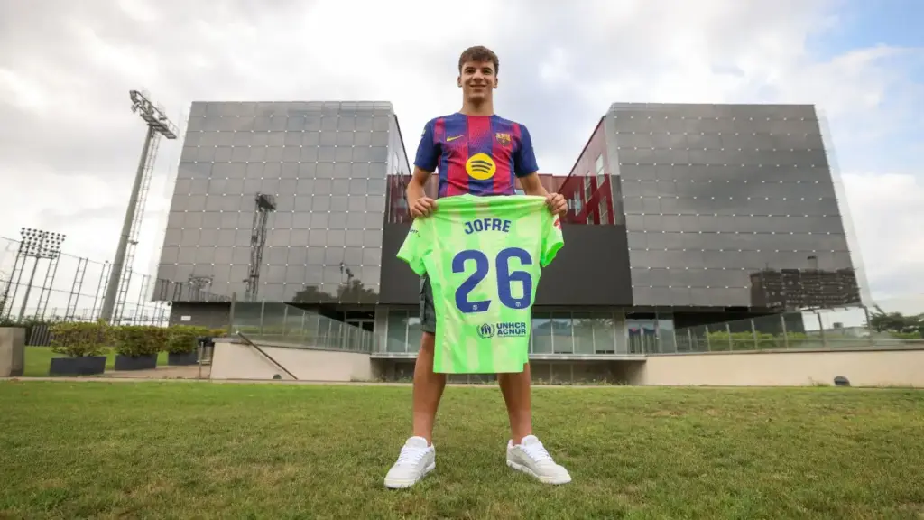 From La Masia to the field: Jofre Torrents and his exciting first match with Barça