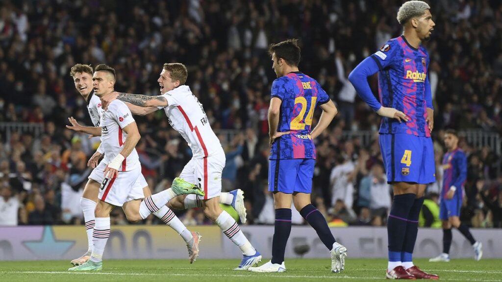 Will there be a rematch? Barcelona will host Eintracht, their executioner in the 21/22 UEL