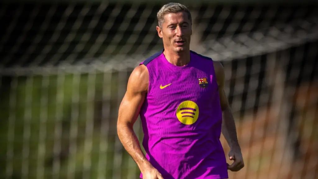 Lewandowski misses the Joan Gamper Trophy due to injury