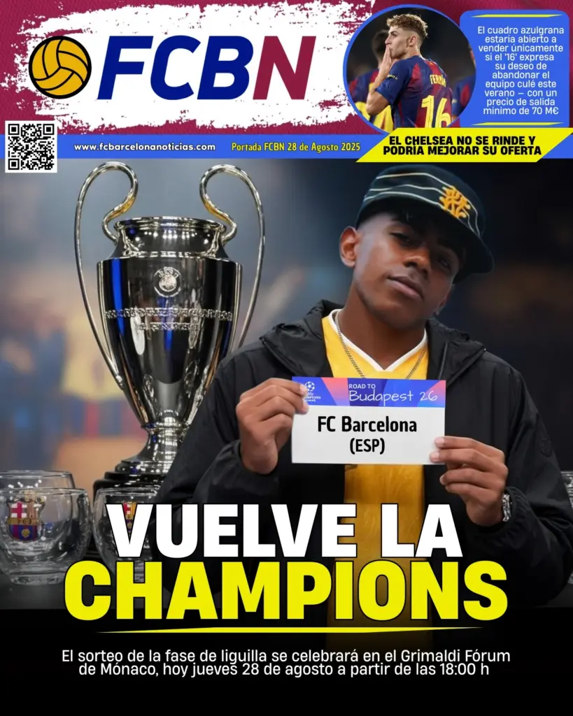 FCBN Cover 08/28/2025: THE CHAMPIONS ARE BACK