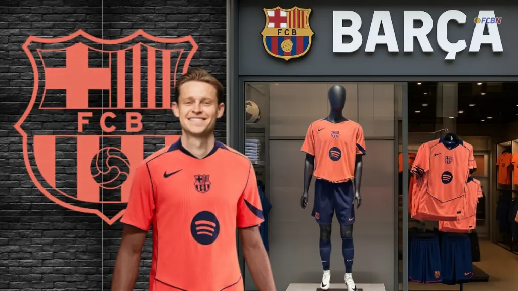 Barça’s new third shirt: on sale from this Tuesday!