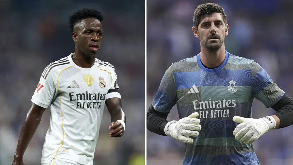 Dressing room breakdown? Courtois contradicts Vinicius after the visit to Oviedo