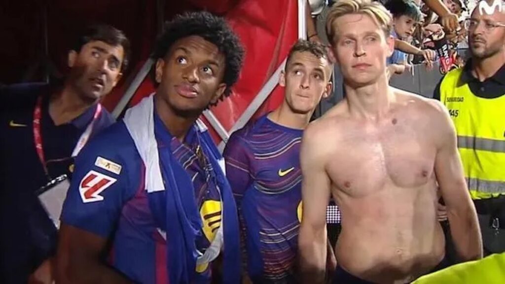 Lamine, De Jong and Balde in the Rayo-Barça match: No giving away shirts, insults and throwing objects allowed