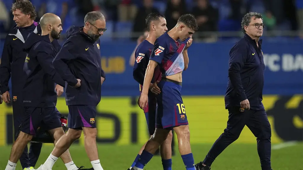 Fermín López KO: Barcelona confirms the midfielder’s time off