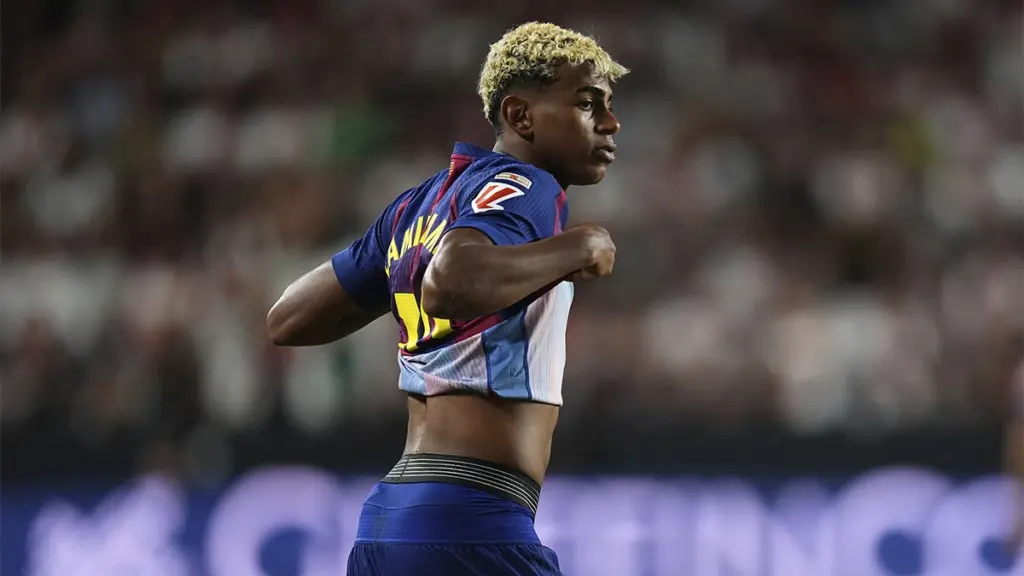 Lamine Yamal sends a message of hope: “I’m back here”